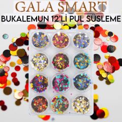 BUKALEMUN 12'Lİ PUL SET