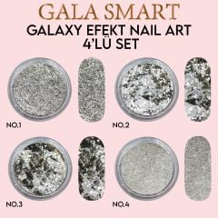GALAXY EFEKT SÜSLEME 4'LÜ SET