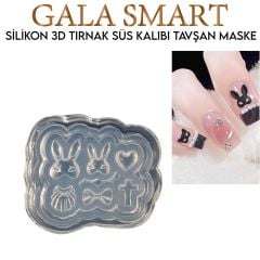 SİLİKON 3D NAİL ART KALIBI TAVŞAN