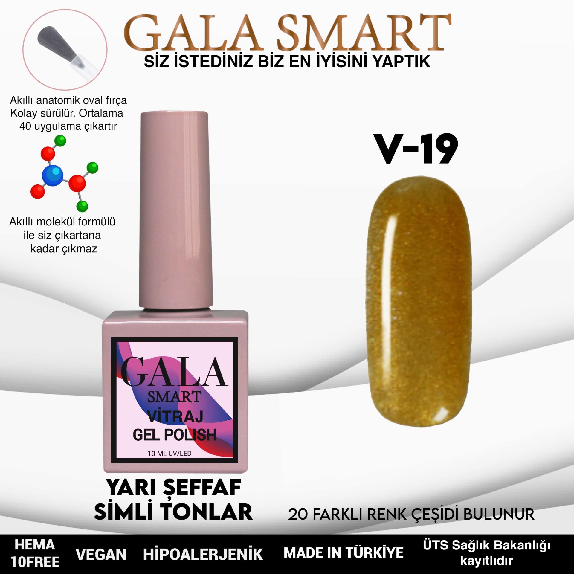 Vitraj 10 ml No:19
