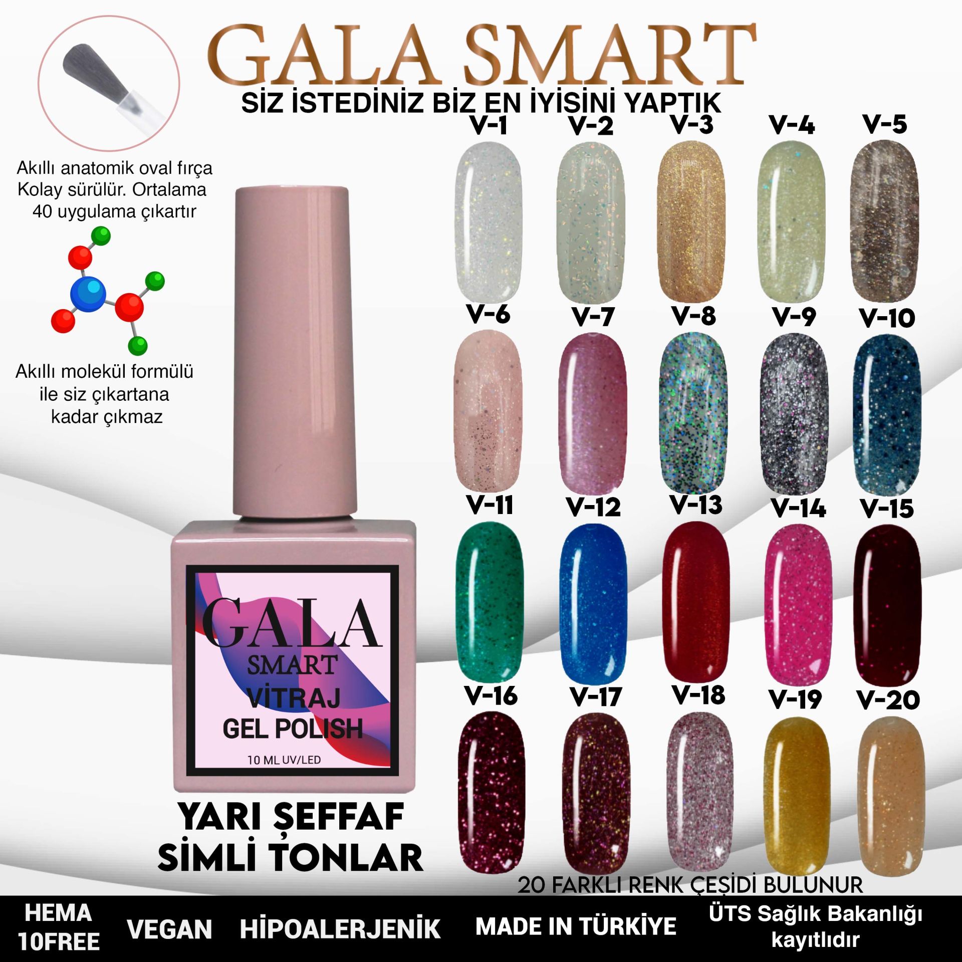 Vitraj 10 ml No:19