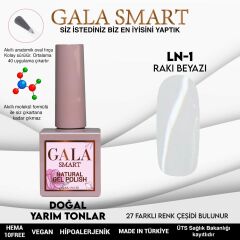 Natural Kalıcı Oje 10 ml No:01 Rakı Beyazı