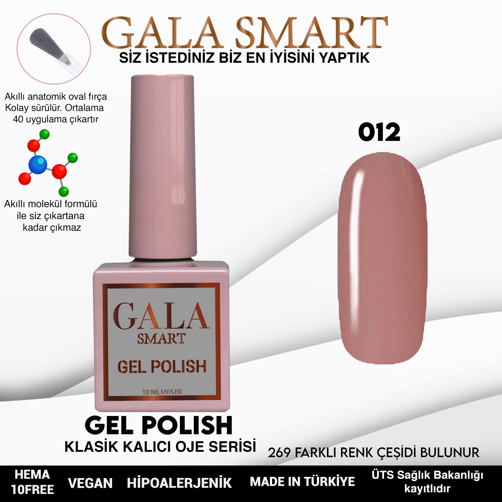 GALA CLASSİC 10ML NO:012
