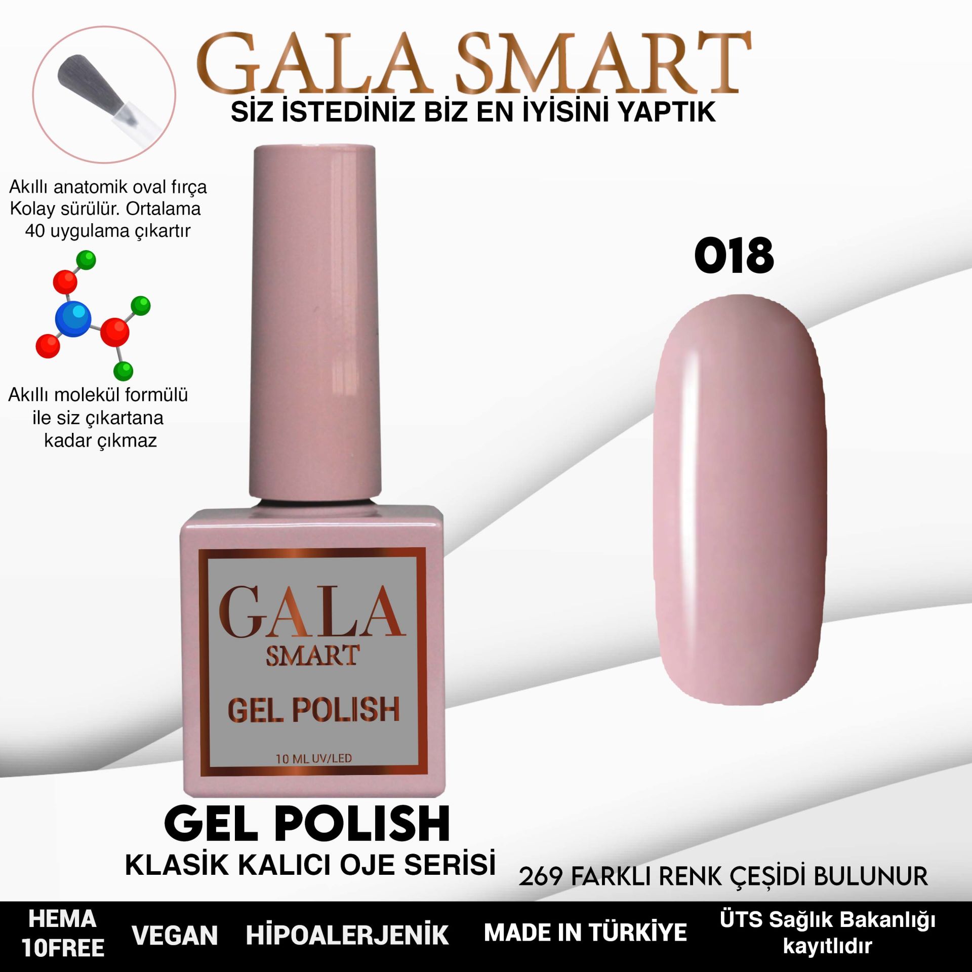 GALA CLASSİC 10ML NO:018