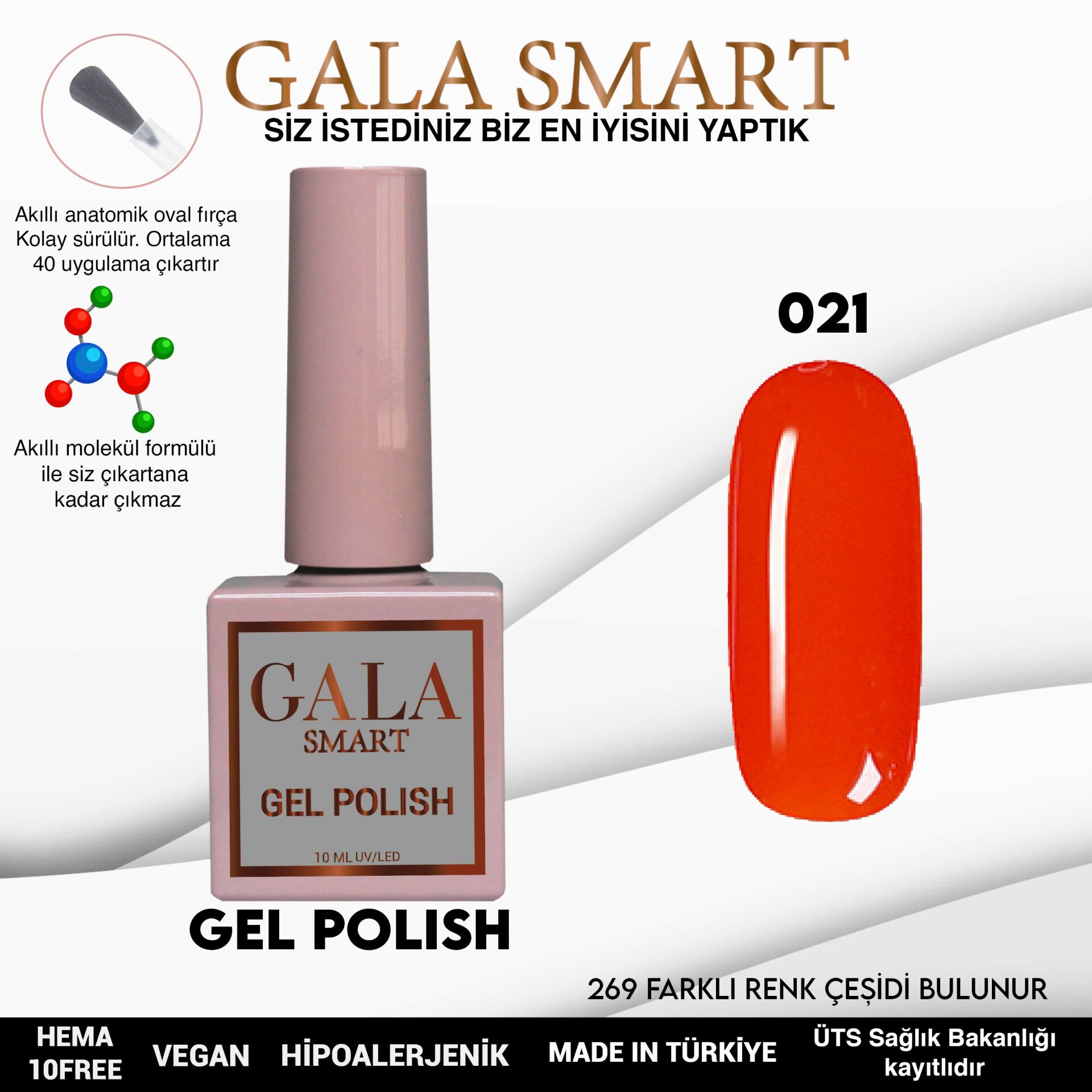 GALA CLASSİC 10ML NO:021