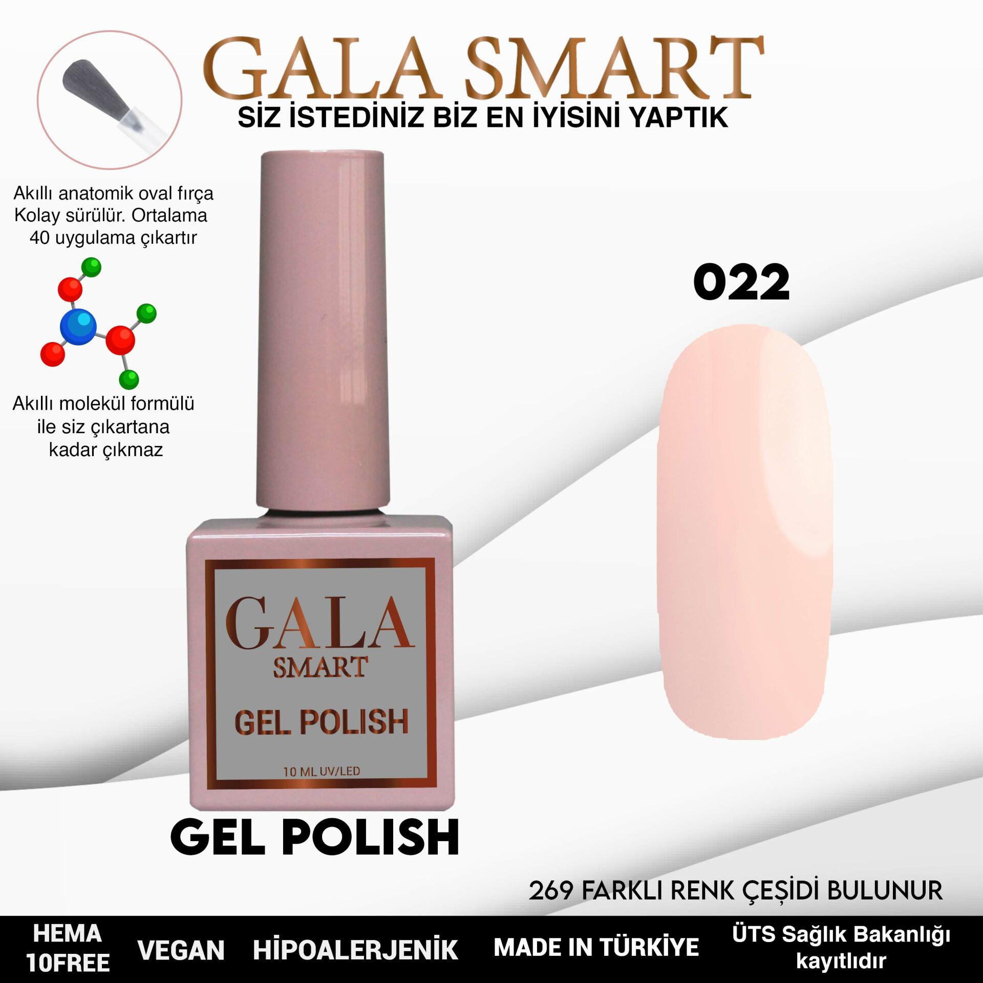 GALA CLASSİC 10ML NO:022