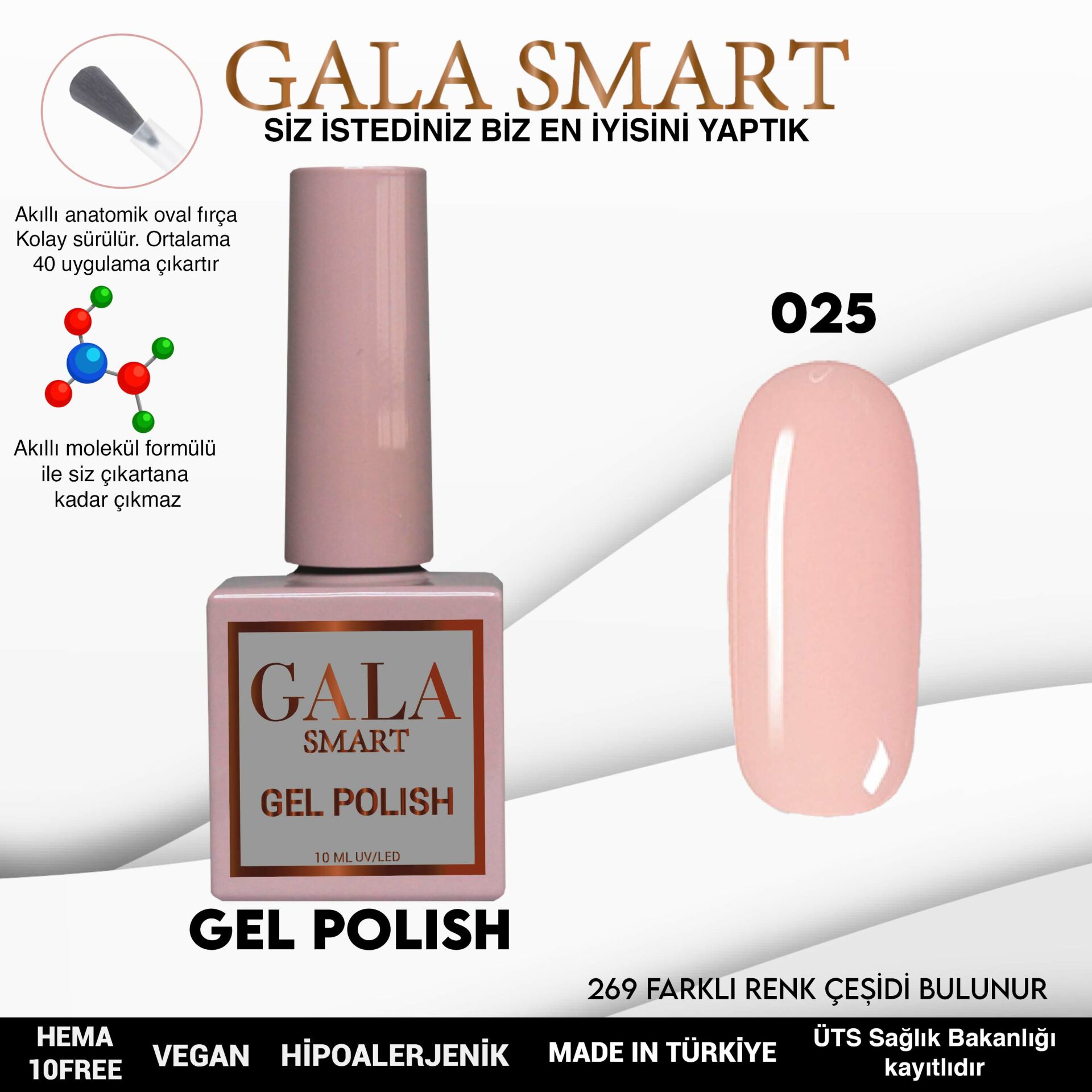 GALA CLASSİC 10ML NO:025