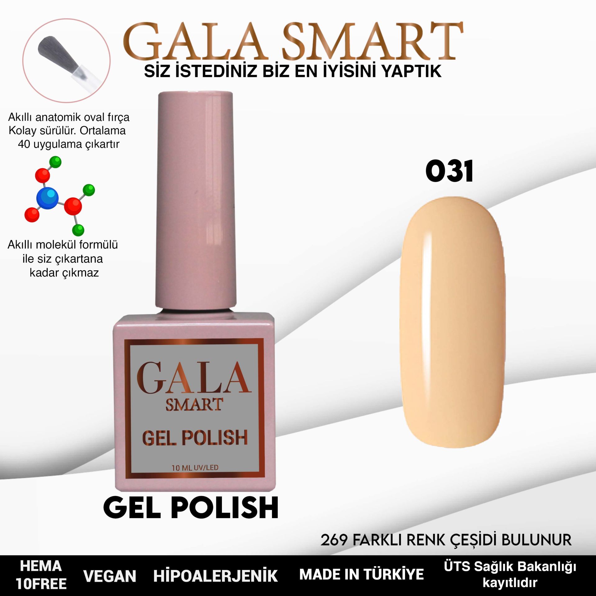GALA CLASSİC 10ML NO:031
