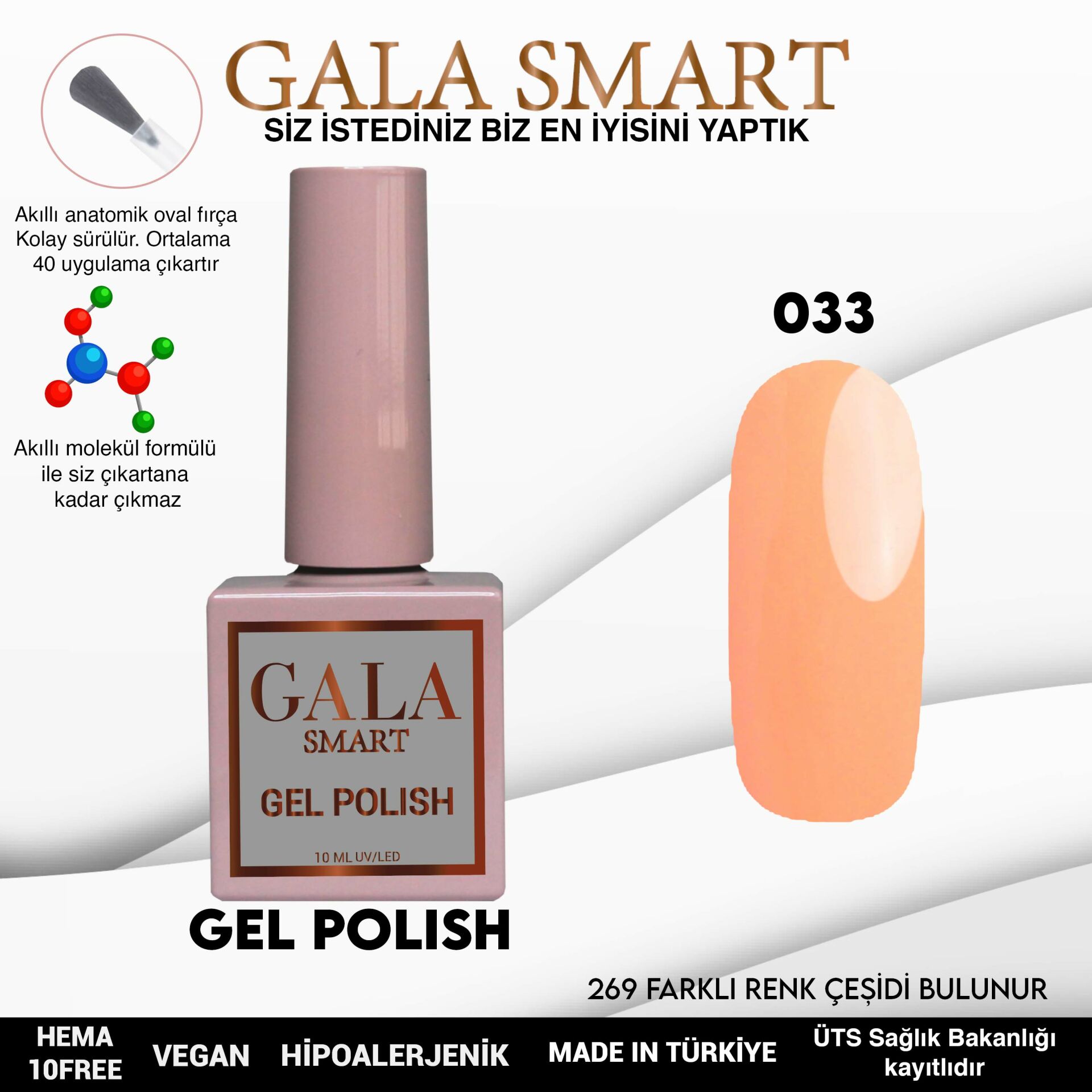 GALA CLASSİC 10ML NO:033