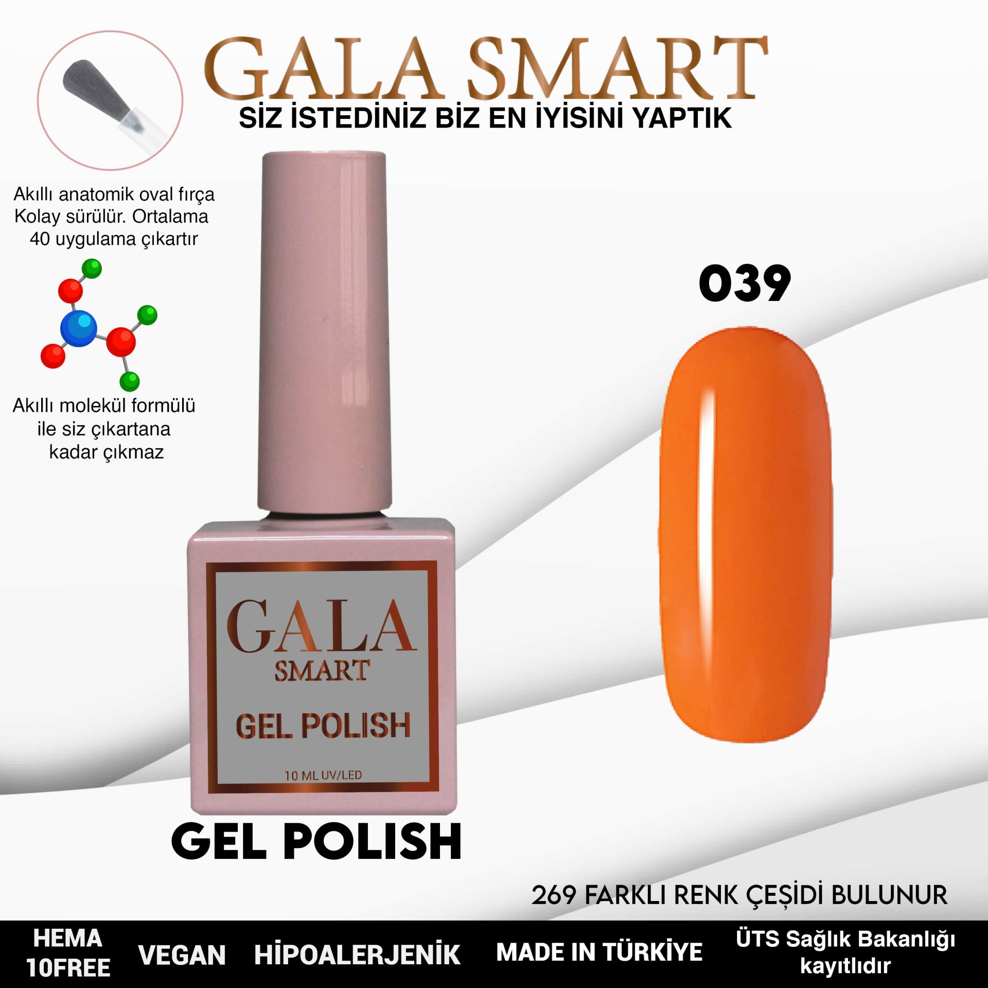 GALA CLASSİC 10ML NO:039