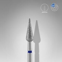 Elmas Sivri Armut Freze Mavi (FA100B040/12)