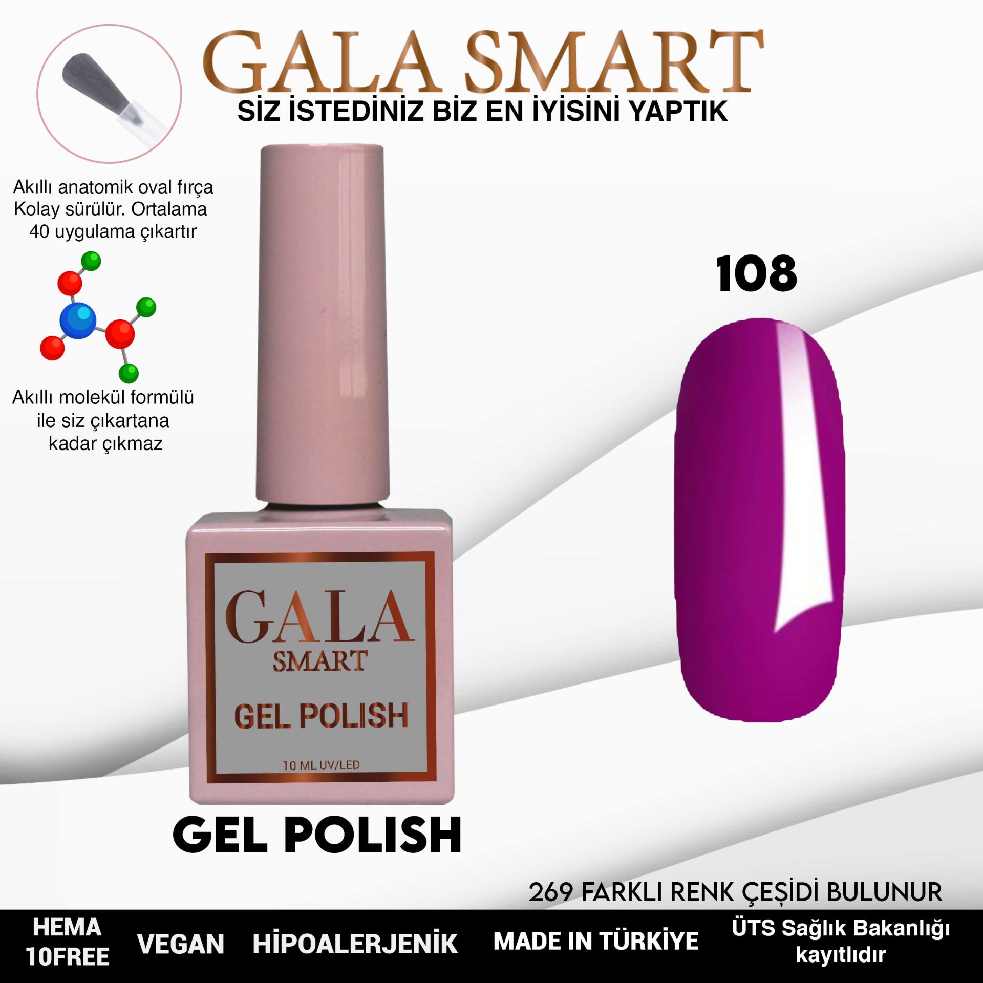GALA CLASSİC 10ML NO:108