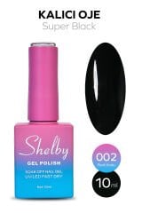 Shelby Kalıcı Oje 10 ml No:002 Siyah