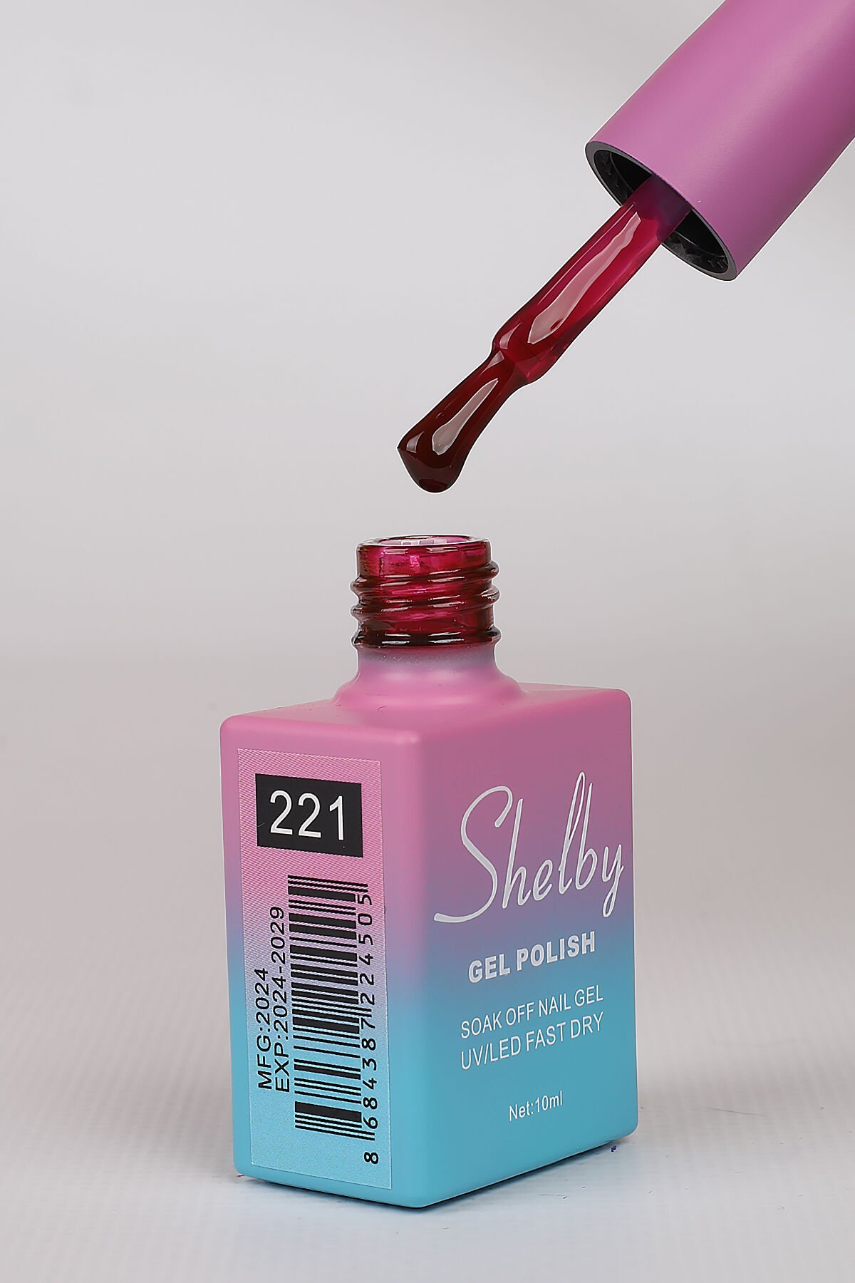 Shelby Kalıcı Oje 10 ml No:221 Candy Gel
