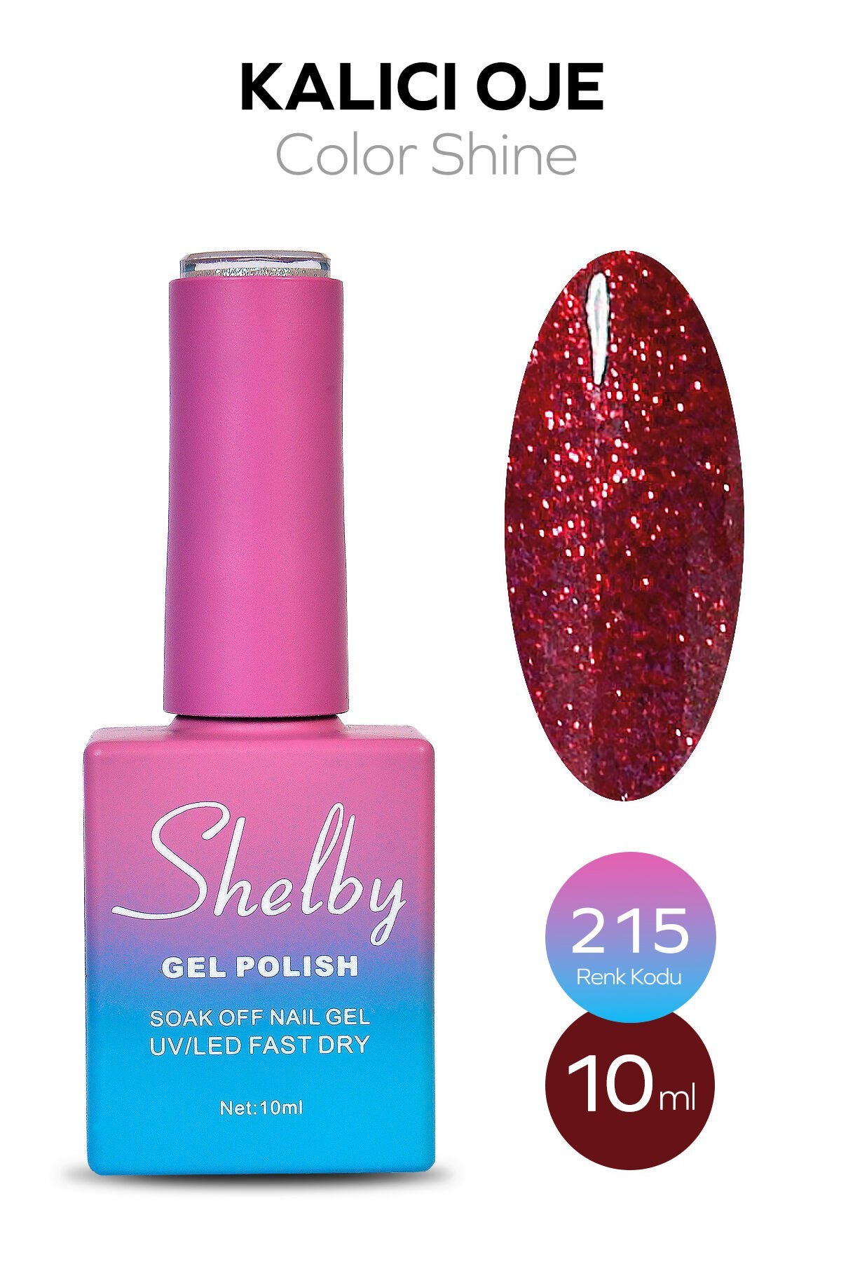 Shelby Kalıcı Oje 10 ml No:215