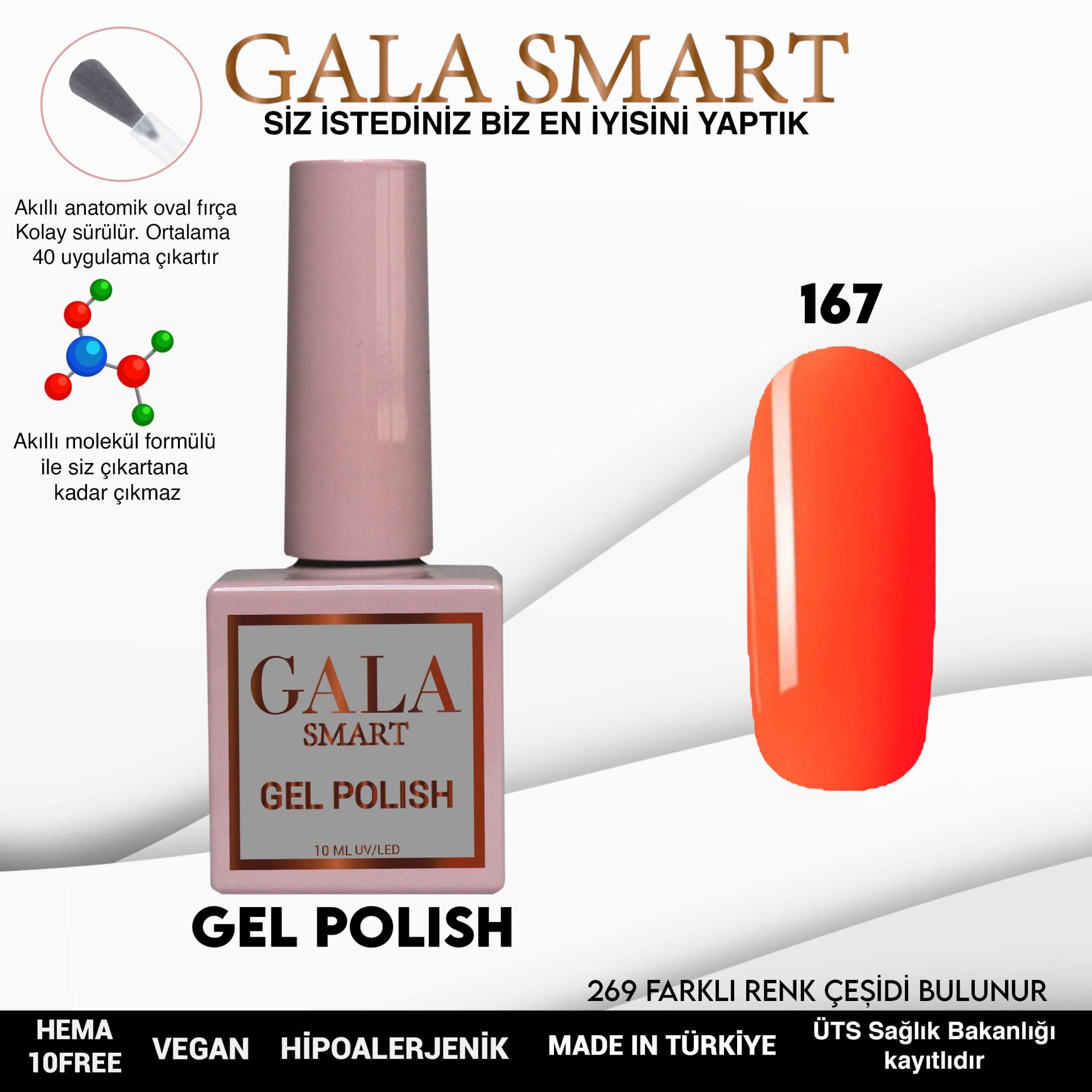 GALA CLASSİC 10ML NO:167