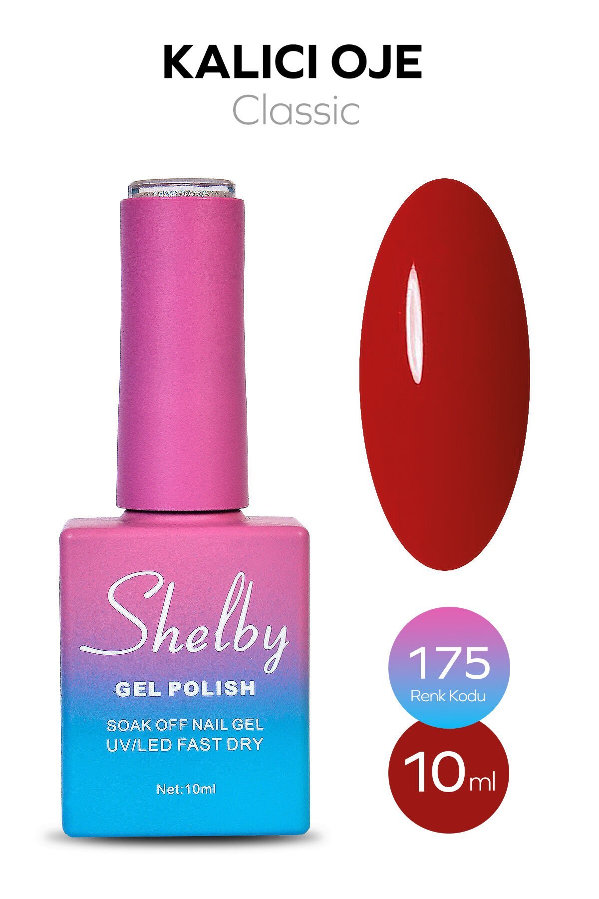Shelby Kalıcı Oje 10 ml No:175