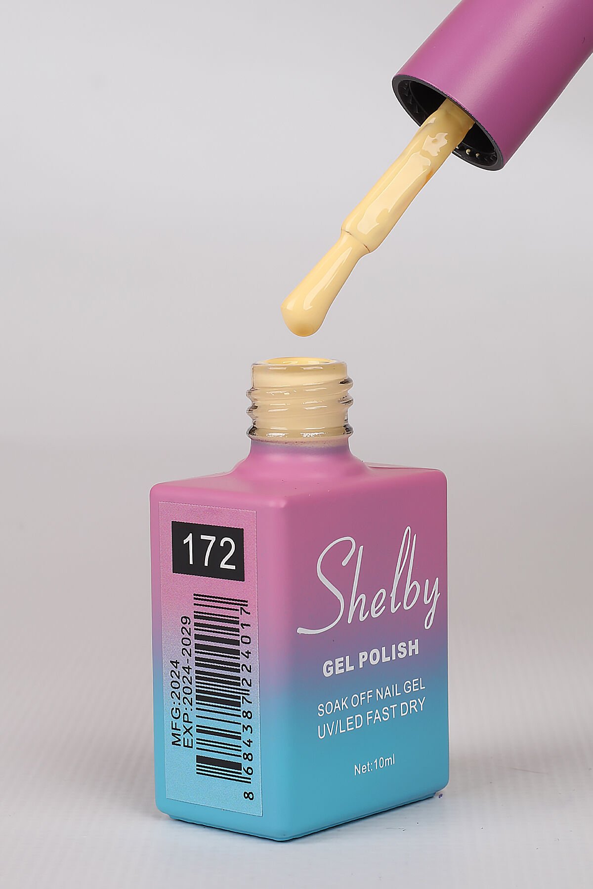 Shelby Kalıcı Oje 10 ml No:172 Pastel Gel