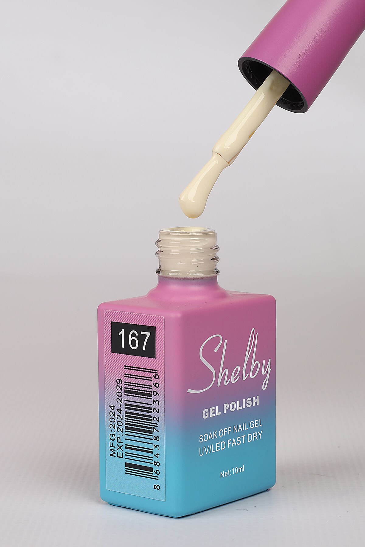 Shelby Kalıcı Oje 10 ml No:167 Pastel Gel