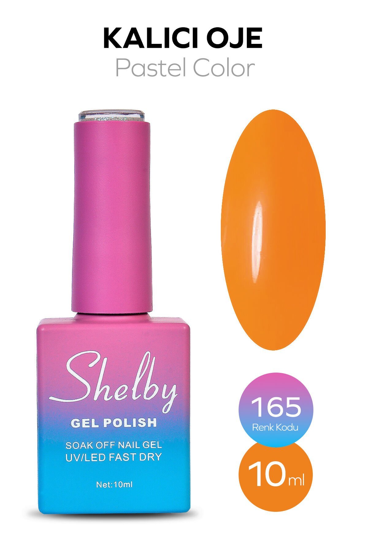 Shelby Kalıcı Oje 10 ml No:165