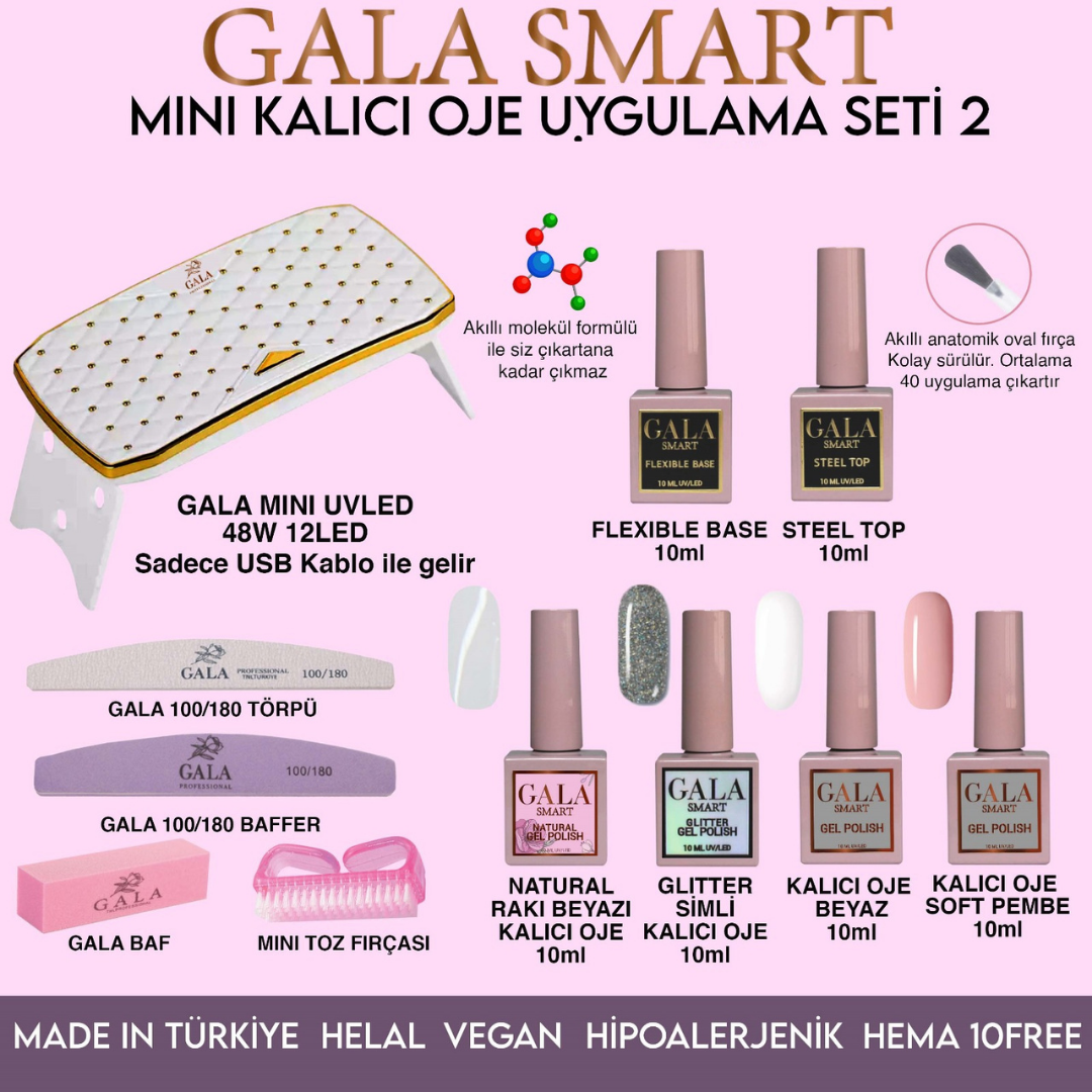 Gala Smart Mini Kalıcı Oje Set-2