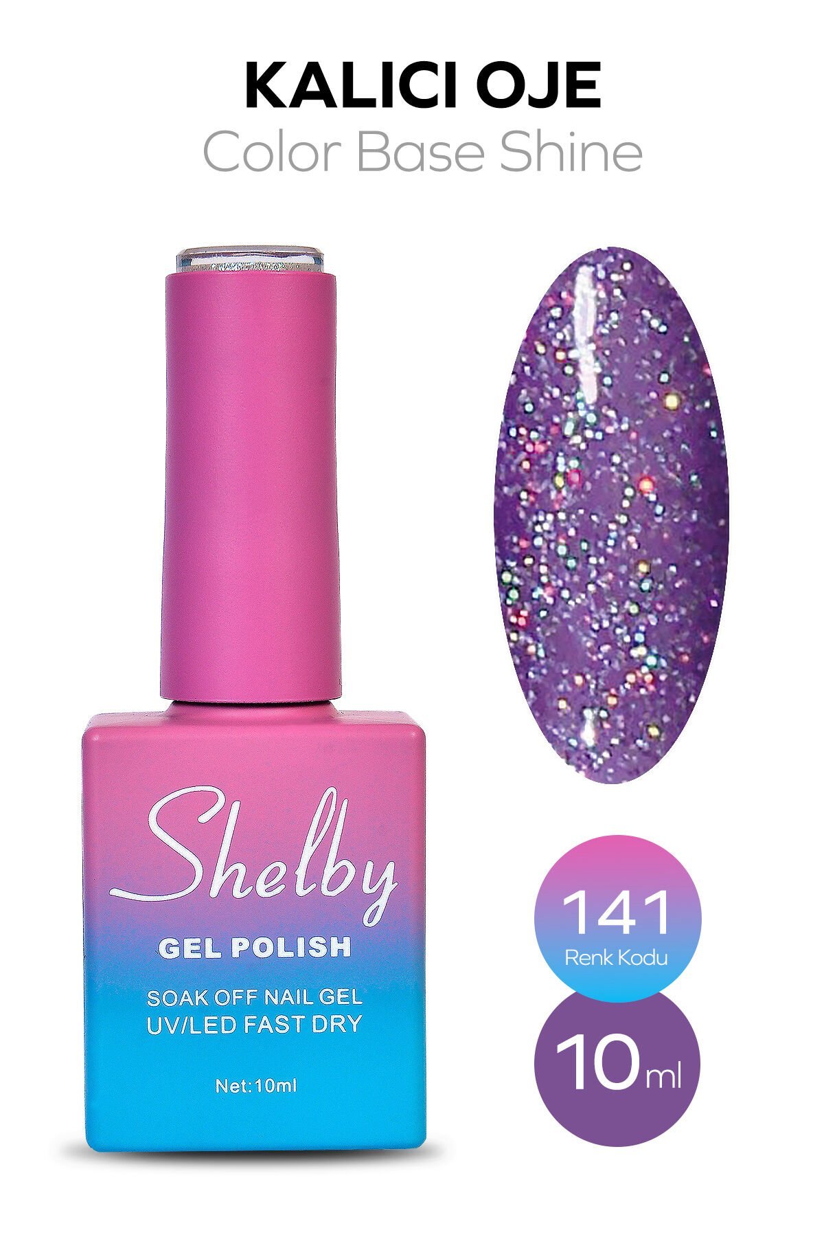 Shelby Kalıcı Oje 10 ml No:141