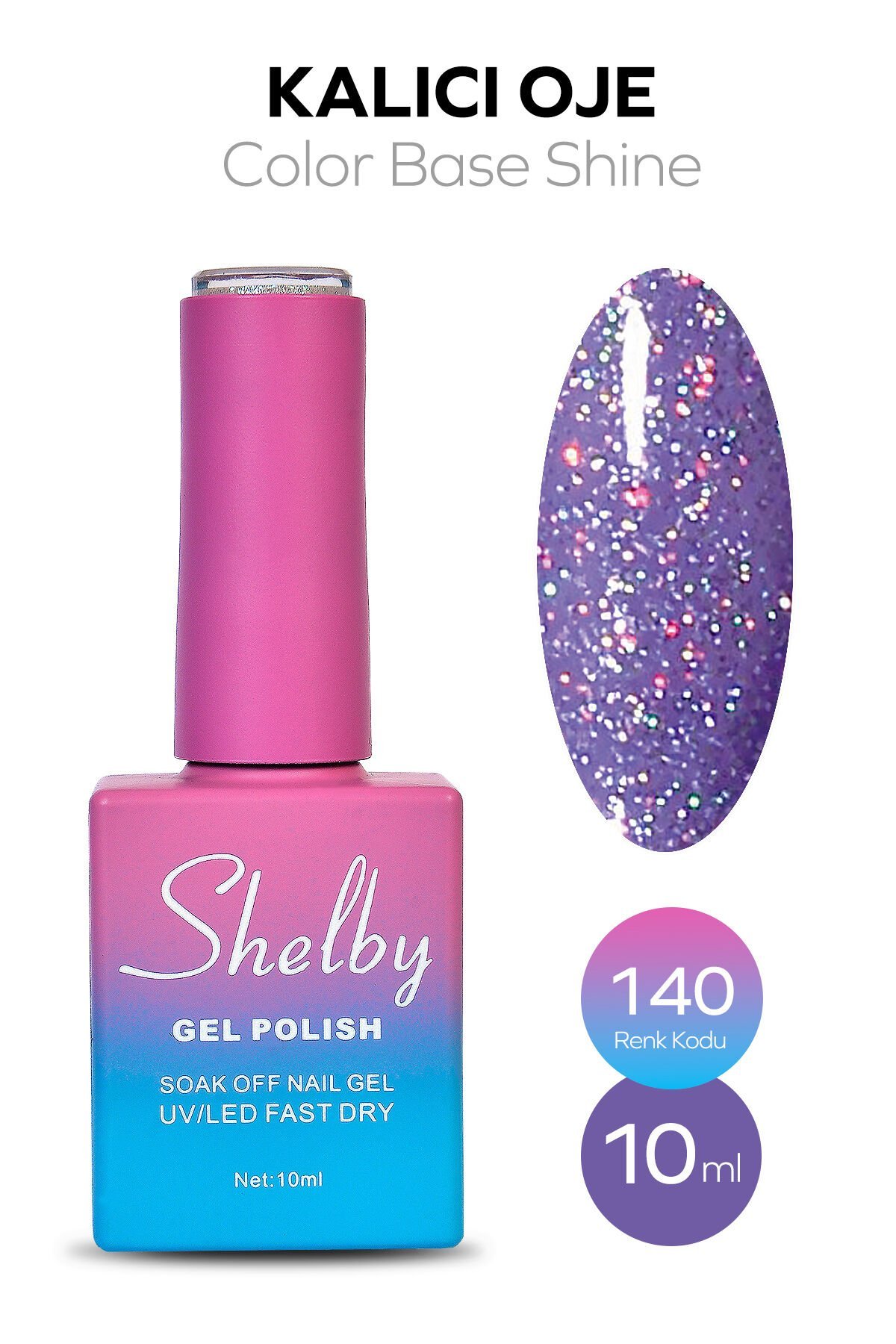 Shelby Kalıcı Oje 10 ml No:140