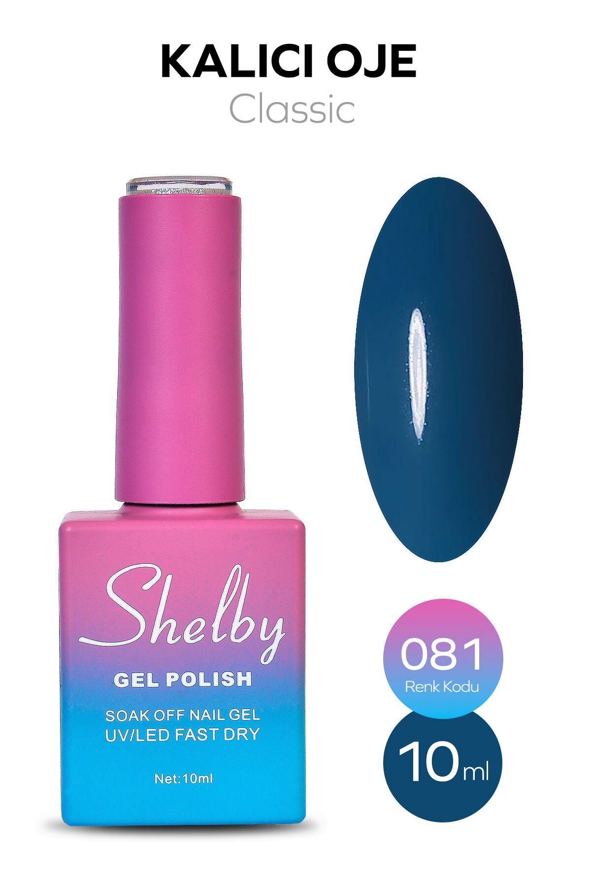 Shelby Kalıcı Oje 10 ml No:081