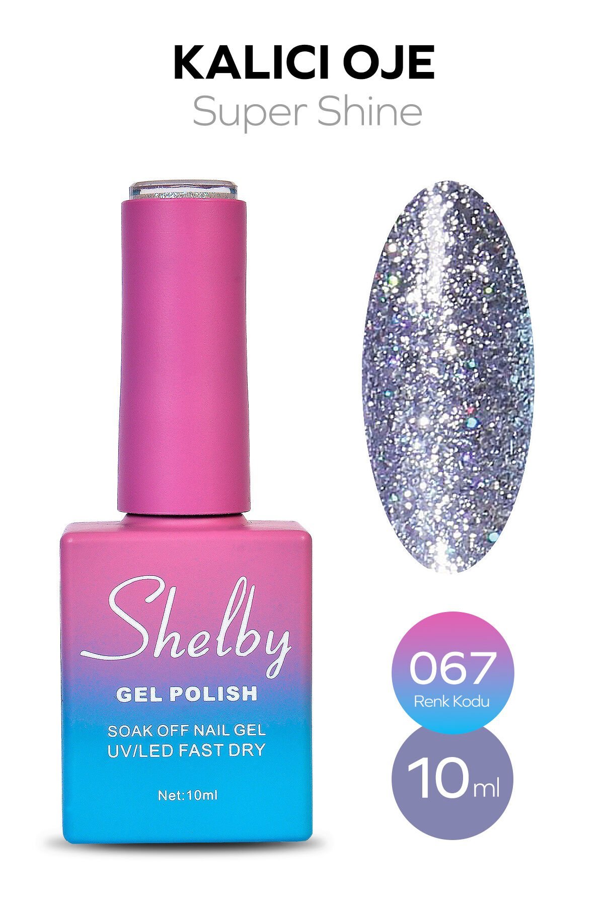 Shelby Kalıcı Oje 10 ml No:067