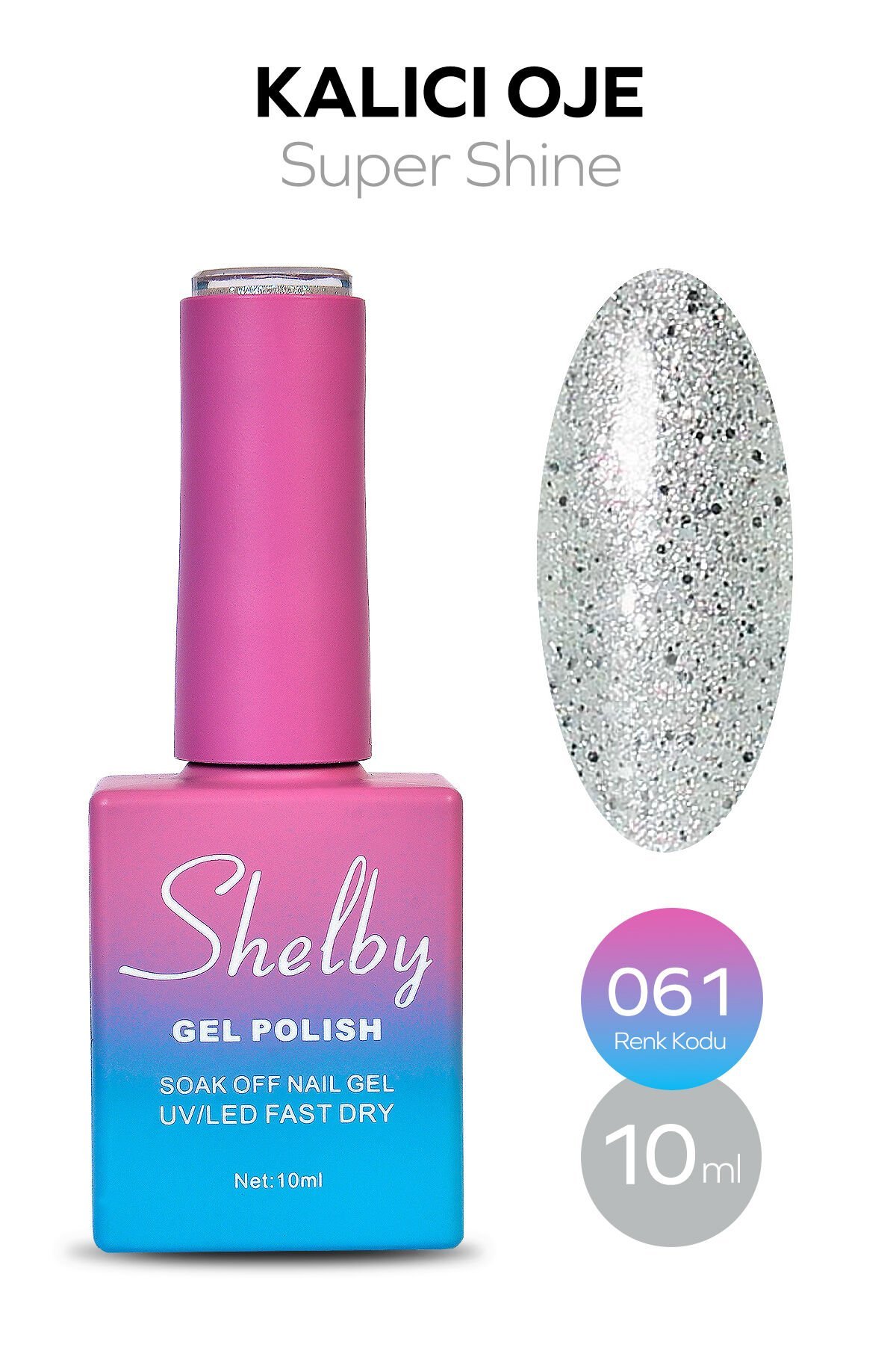 Shelby Kalıcı Oje 10 ml No:061