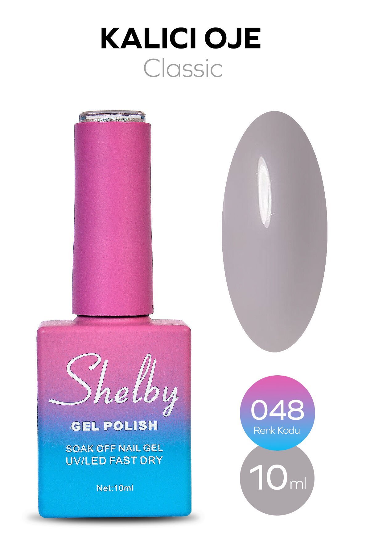 Shelby Kalıcı Oje 10 ml No:048