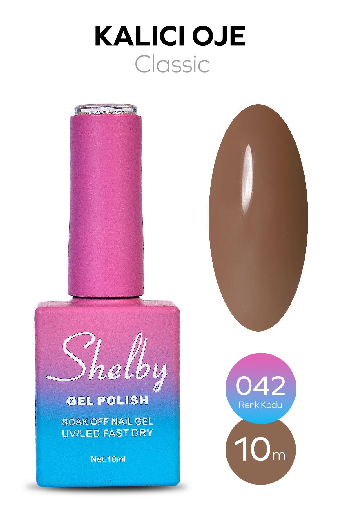 Shelby Kalıcı Oje 10 ml No:042