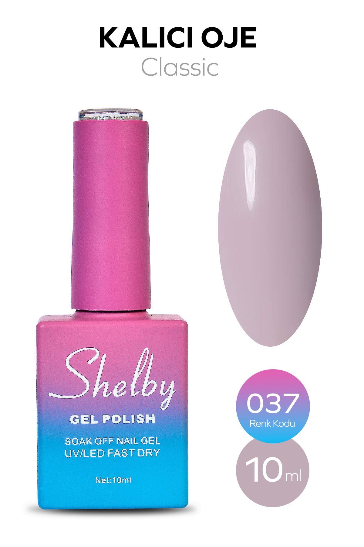 Shelby Kalıcı Oje 10 ml No:037
