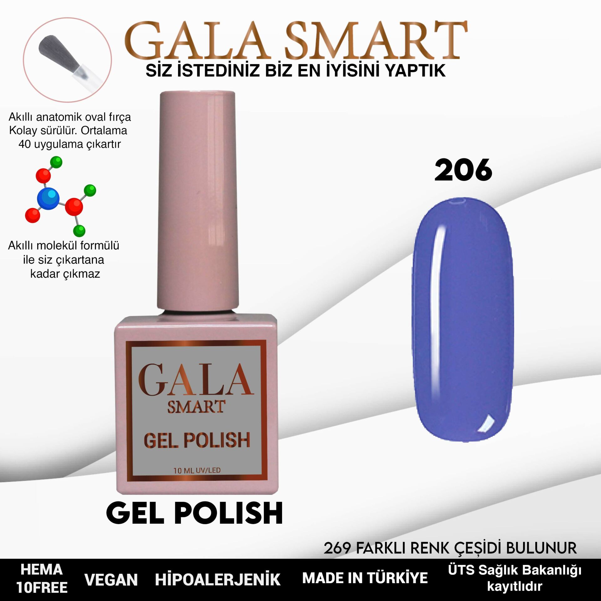 GALA CLASSİC 10ML NO:206