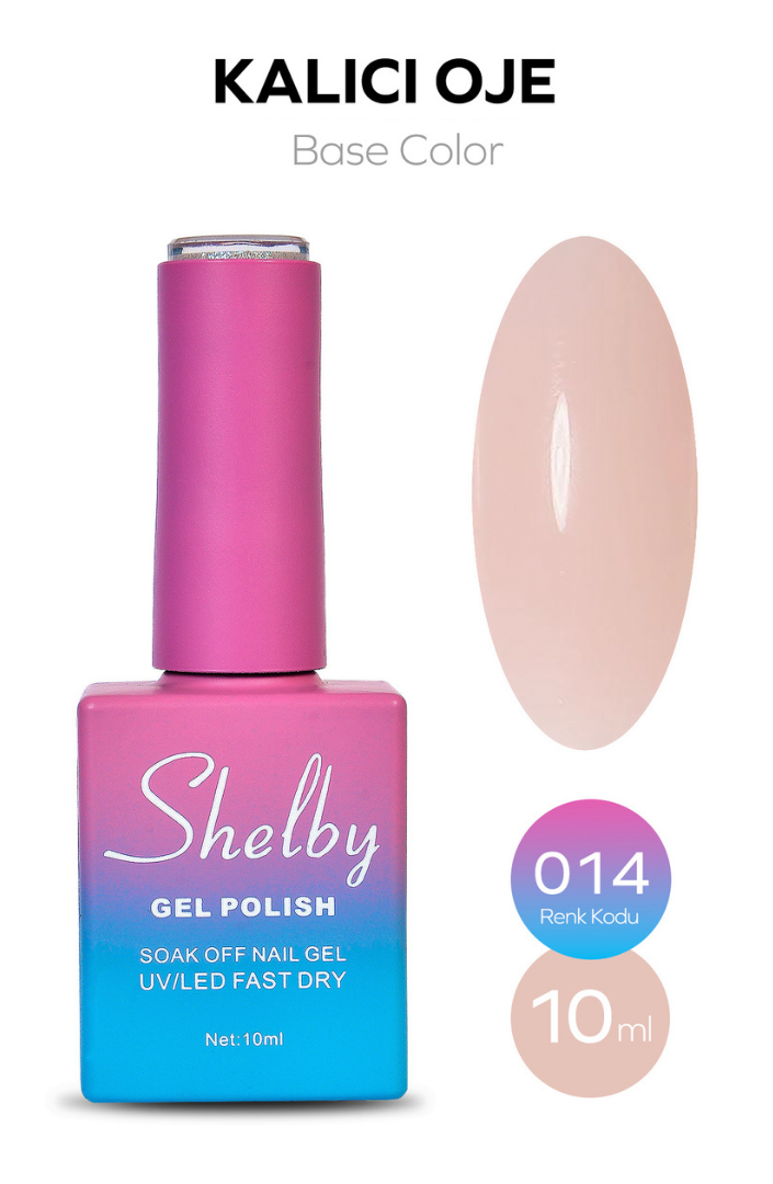 Shelby Kalıcı Oje 10 ml No:014 Base Color