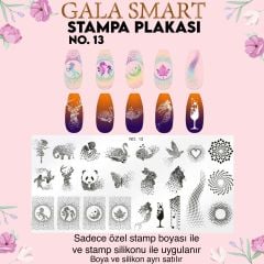 GALA STAMP PLAKA NO:13