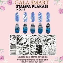 GALA STAMP PLAKA NO:14