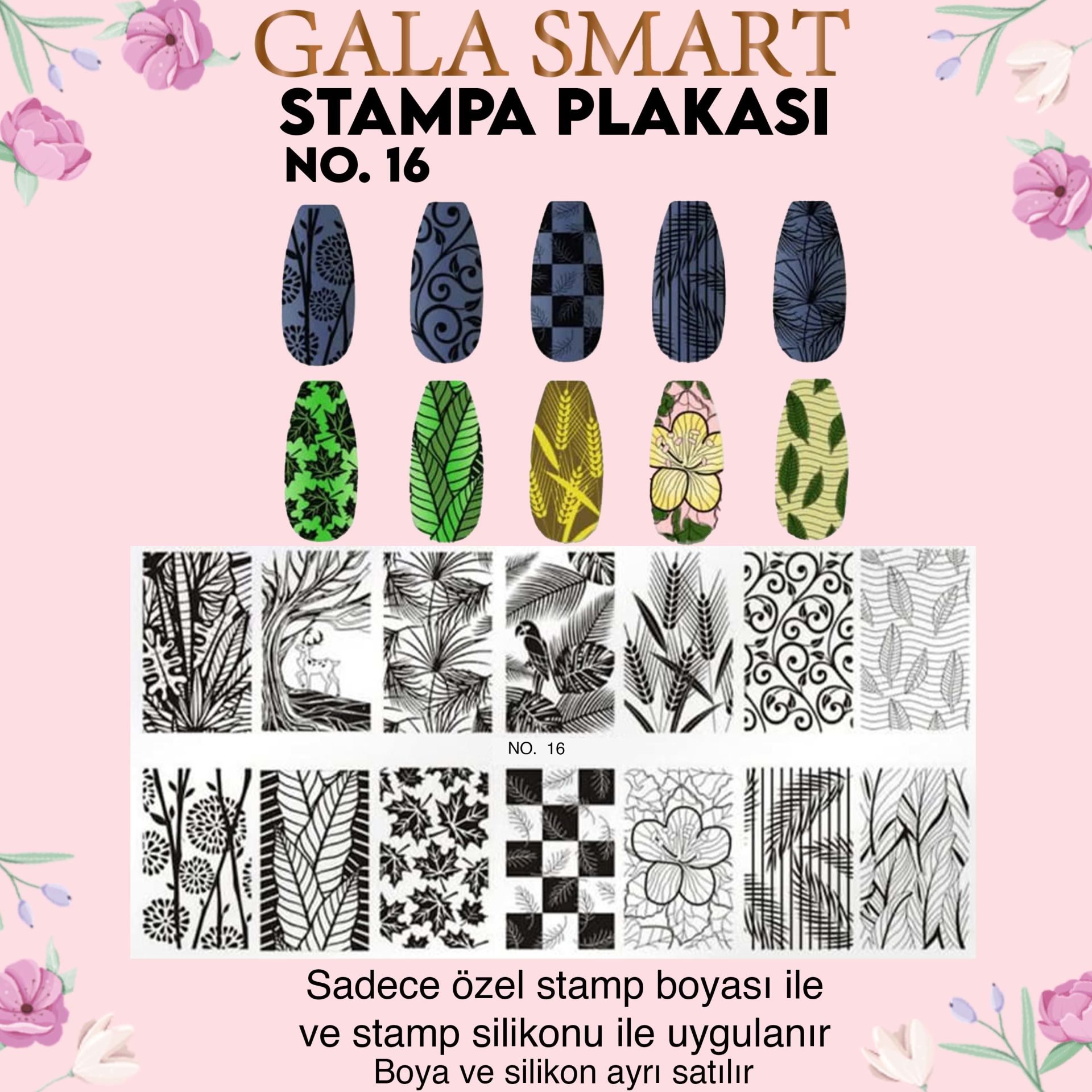 GALA STAMP PLAKA NO:16