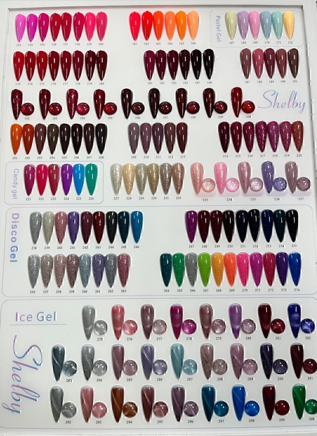Shelby Ice Gel 10 ml No:299