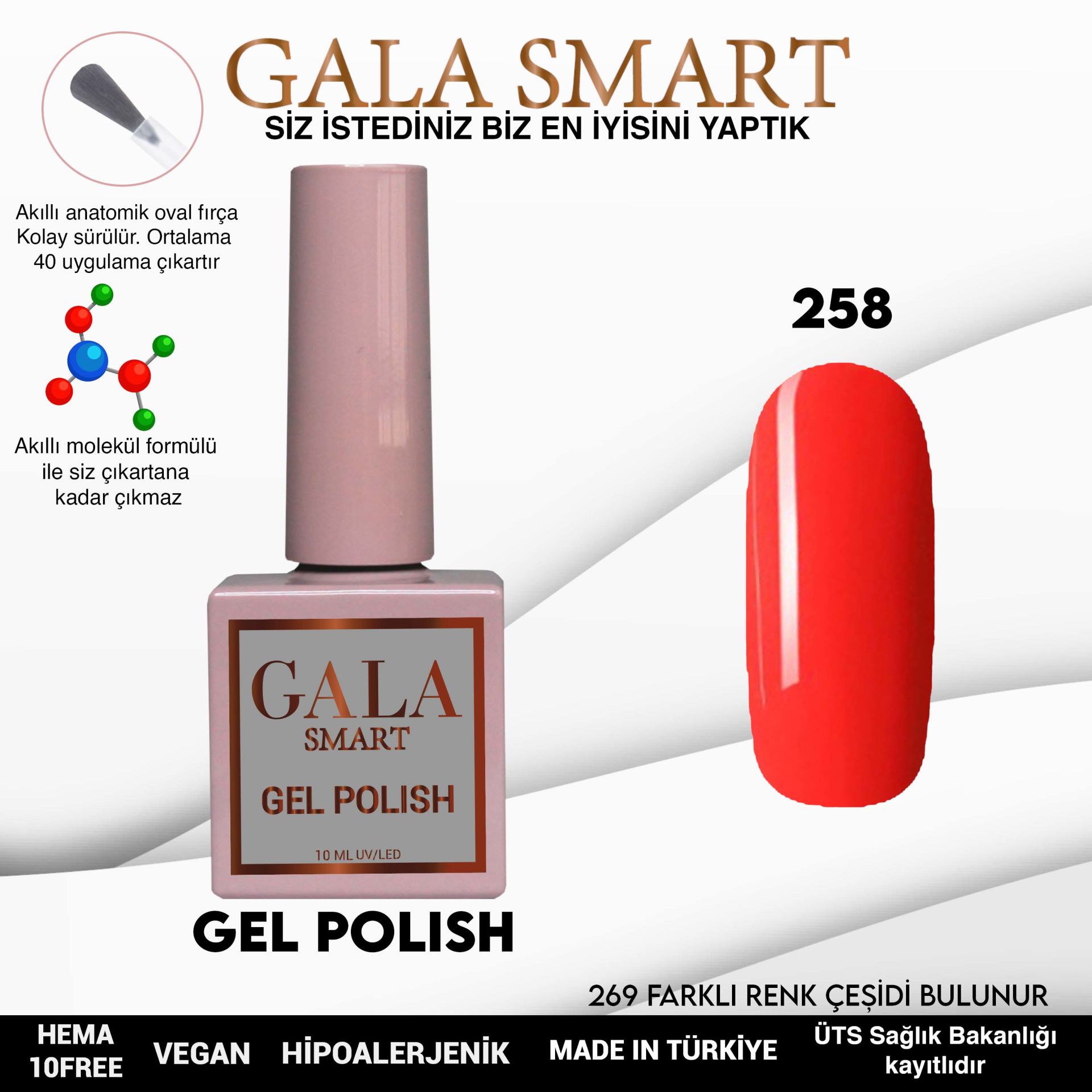 GALA CLASSİC 10ML NO:258