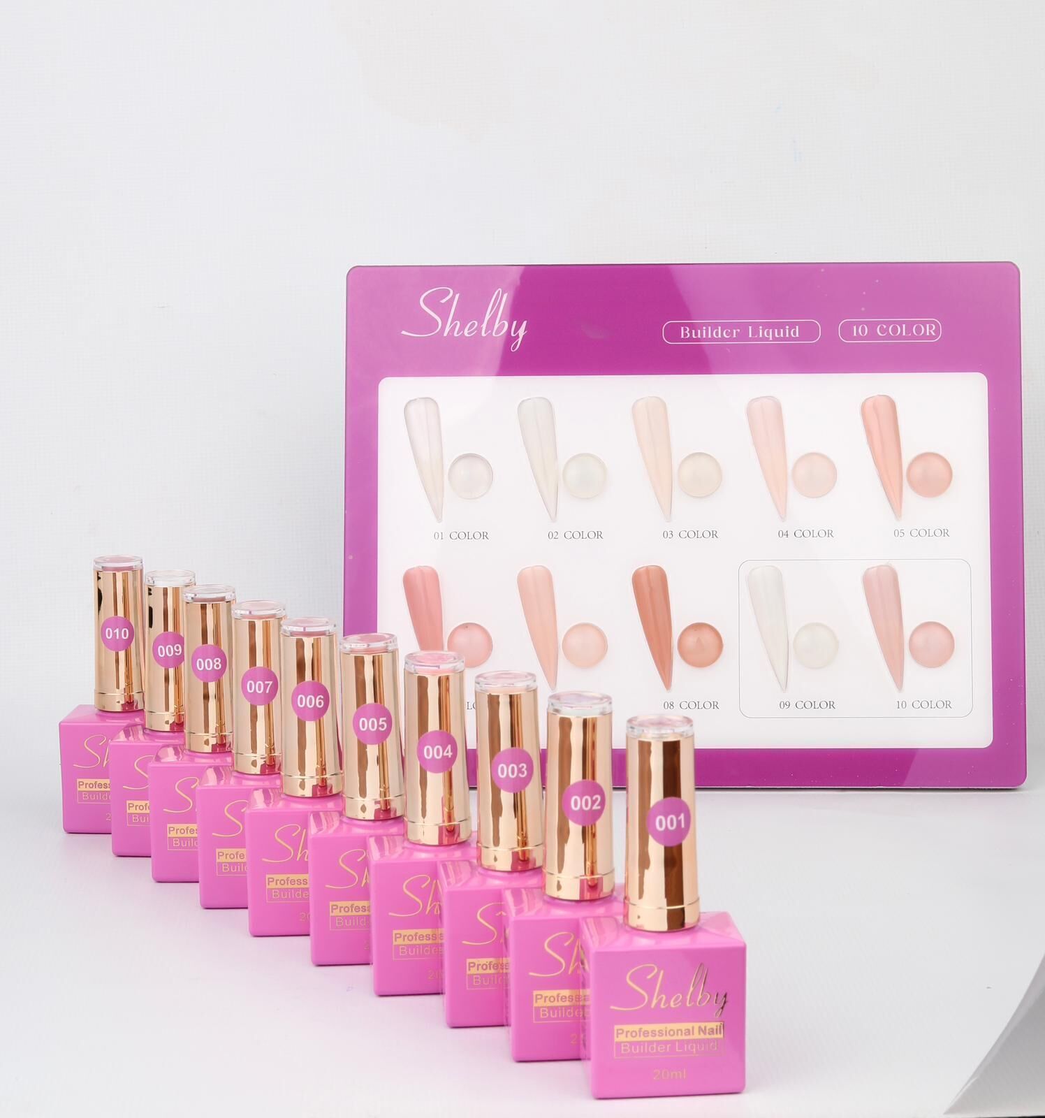 Shelby Liquid(Sıvı) Builder Jel 20 ml No:004