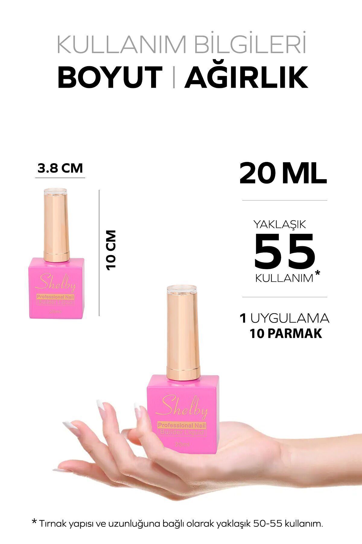 Shelby Liquid(Sıvı) Builder Jel 20 ml No:007