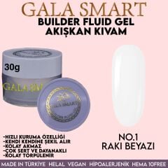 Gala Builder Fluid Jel 30 gr No:01 Rakı Beyazı