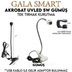 Akrobat Uv Led Gümüş