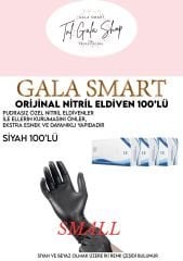 Nitril Eldiven Siyah S Beden 100 Adet