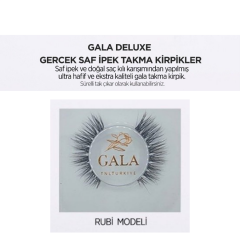 SAF İPEK DELUX TAKMA KİRPİK RUBİ