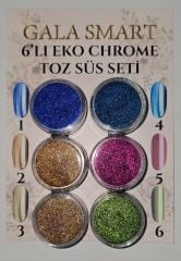 6'LI EKO KROM TOZ SET