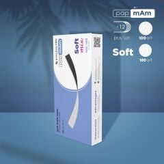 PapmAm Çift Taraflı Törpü 100/180 Grit (25 Adet)