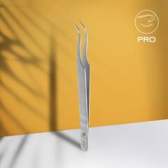 EXPERT 41 TYPE 1 Kirpik Cımbızı (Eğik)