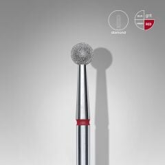 Elmas Küre Top Freze Kırmızı 4 mm (FA01R040)